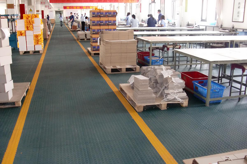 最新上海PVC地板仓库地板车库地板厂房地板场景应用案例展示