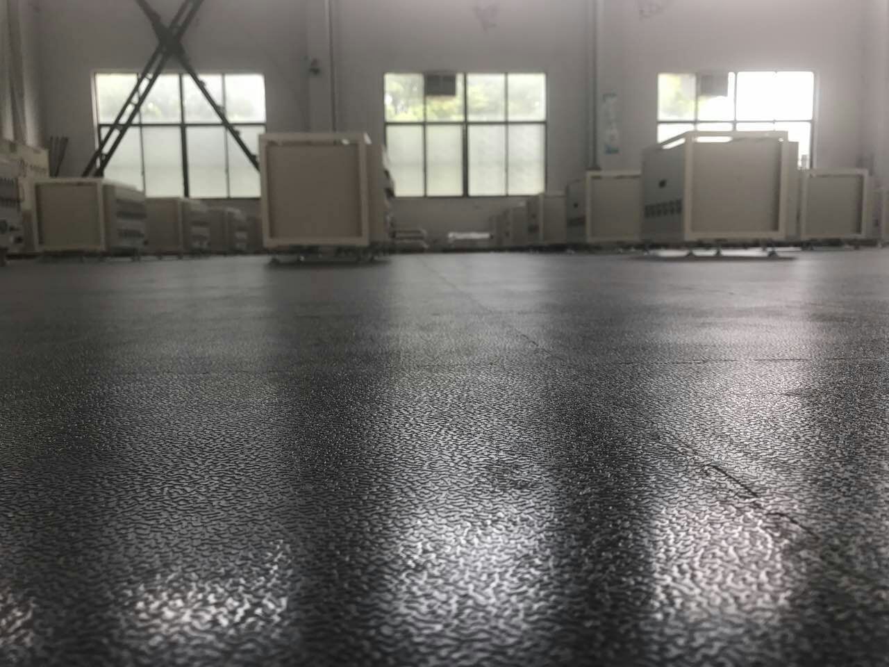 4.5mm防滑PVC地板(双色)车库地板应用场所